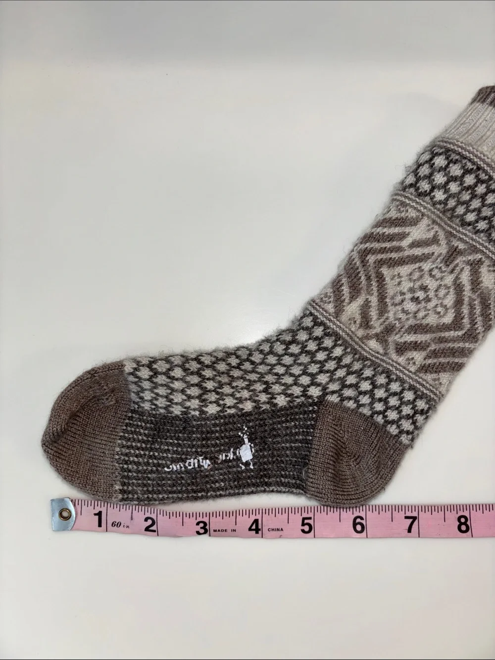 Smartwool Nordic print merino wool socks